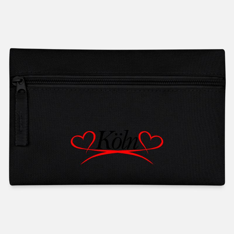 Köln Herz - Federtasche - Schwarz
