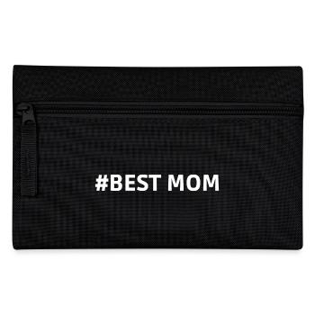 #Best Mom Supermama Mummy Heart - Pencil Case - black - Front