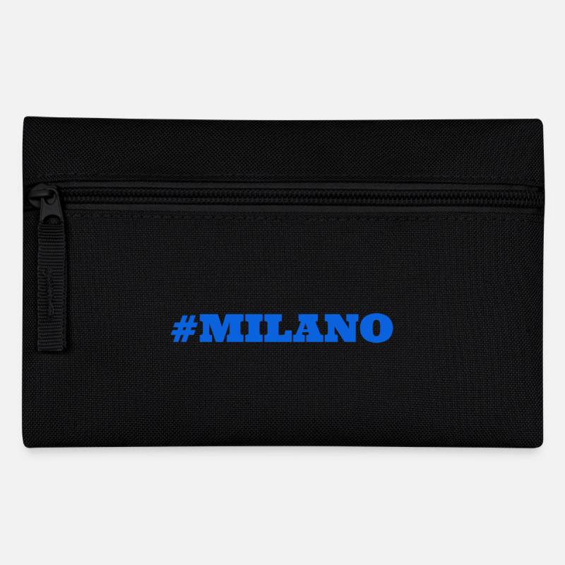 #Milano Mailand Milan - Federtasche - Schwarz