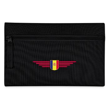 Andorra Fans T-Shirt Design - Pencil Case - black - Front
