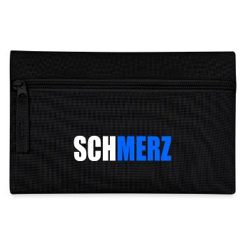 Schmerz no merz - Federtasche - Schwarz - Vorne