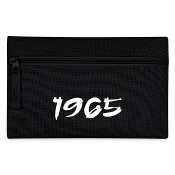 1965 Geschenk 60. Jubiläum 1965 Retro 1965 - Federtasche - Schwarz - Vorne