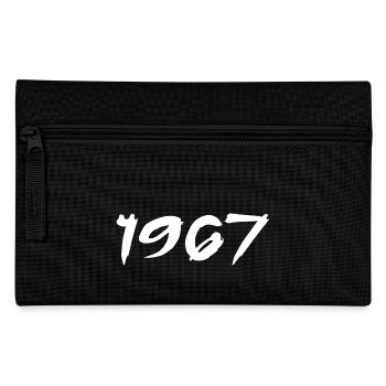 1967 Geschenk zum 58-jährigen Jubiläum 1967 Retro 1967 - Federtasche - Schwarz - Vorne