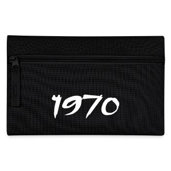 1970 Cadeau 55e Anniversaire 1970 Retro 1970 - Trousse - noir - Devant