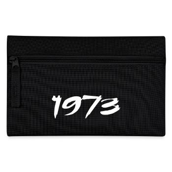 1973 52nd Anniversary Gift 1973 Retro 1973 - Pencil Case - black - Front