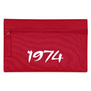 1974 Geschenk zum 51. Jubiläum 1974 Retro 1974 - Federtasche - Rot - Vorne