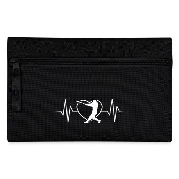 Battement de cœur de baseball - Trousse - noir - Devant
