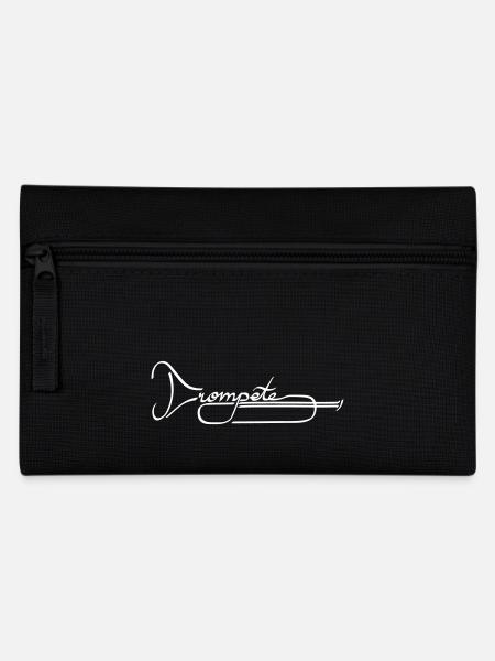 Trompete - Federtasche - Schwarz