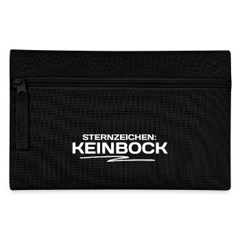 Sternzeichen Keinbock - Federtasche - Schwarz - Vorne