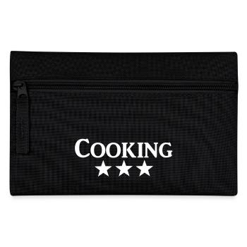cooking - Federtasche - Schwarz - Vorne