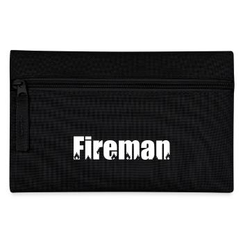 fireman - Pencil Case - black - Front