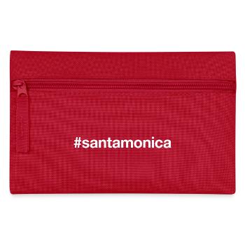 SANTA MONICA Hashtag - Federtasche - Rot - Vorne