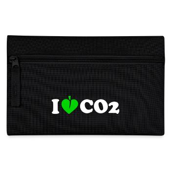 I love co2 - Pencil Case - black - Front