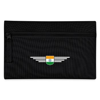 I Love India, Outfit T-Shirt Design Gift - Pencil Case - black - Front