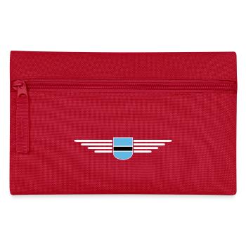 Botswana T-Shirt für Fans - Federtasche - Rot - Vorne