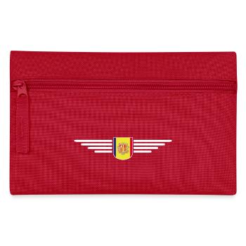 Andorra Fans T-Shirt Design - Pencil Case - red - Front