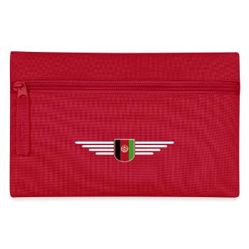 Afghanistan Design – Fierté et culture - Trousse - rouge - Devant