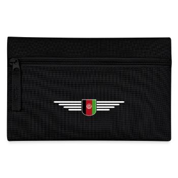 Afghanistan Design – Pride and Culture - Pencil Case - black - Front