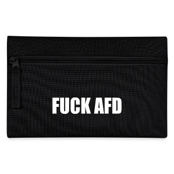 Fuck afd - Pencil Case - black - Front