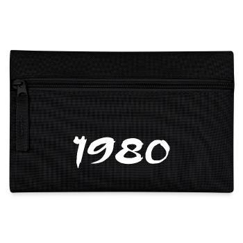 1980 Cadeau 45e Anniversaire 1980 Retro 1980 - Trousse - noir - Devant