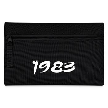 1983 Geschenk zum 42. Jubiläum 1983 Retro 1983 - Federtasche - Schwarz - Vorne