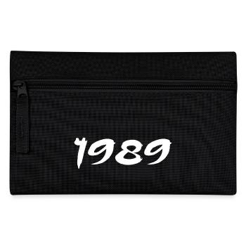 1989 Geschenk zum 36-jährigen Jubiläum 1989 Retro 1989 - Federtasche - Schwarz - Vorne
