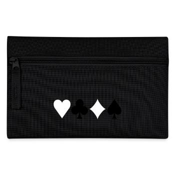 Poker Signs - Federtasche - Schwarz - Vorne