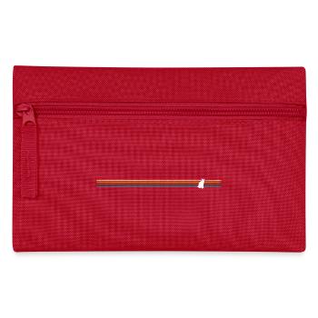 Chat rétro vintage - Trousse - rouge - Devant