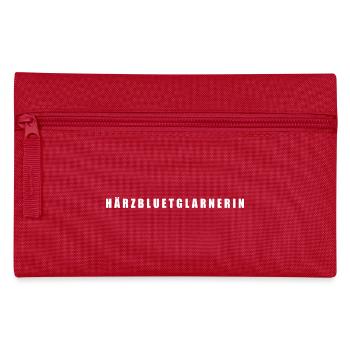 Härzbluetglarnerin, Canton of Glarus, Switzerland - Pencil Case - red - Front