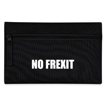 No frexit - Pencil Case - black - Front