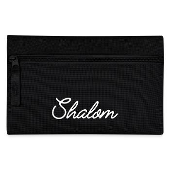 Shalom - Pencil Case - black - Front
