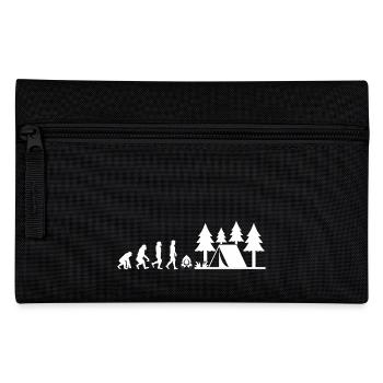 EVOLUTION OF CAMPING - Pencil Case - black - Front