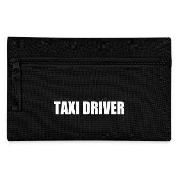 Taxi driver - Pencil Case - black - Front