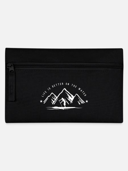 Stand UP Paddle Mountain Man - Pencil Case - black
