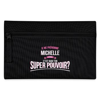 Michelle super pouvoir cadeau - Trousse - noir - Devant