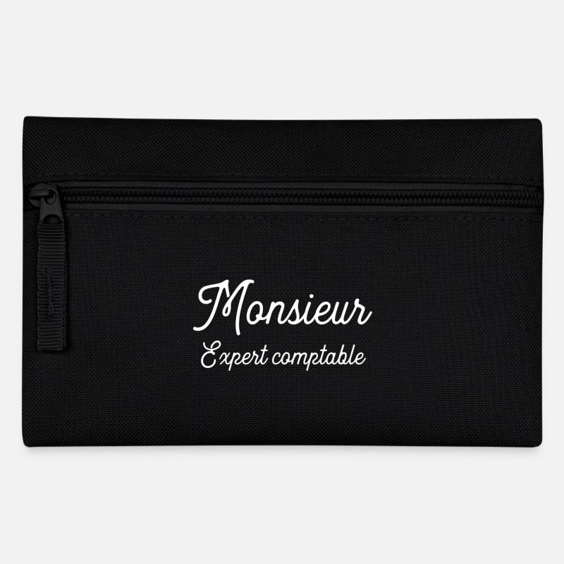 Monsieur Expert comptable cadeau - Trousse - noir
