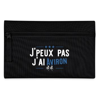 J'ai aviron cadeau - Trousse - noir - Devant