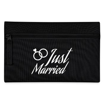Just Married rings - Federtasche - Schwarz - Vorne