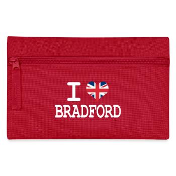 i love Bradford - Pencil Case - red - Front