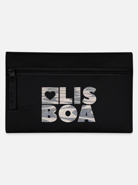 Lisboa - Lissabon - Lisbon - Federtasche - Schwarz