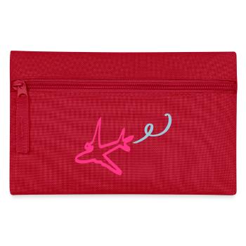 aviation_airplane - Pencil Case - red - Front