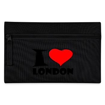 London - I love London - I love London - Pencil Case - black - Front