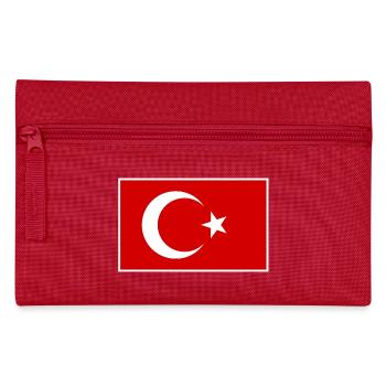 Turkey Türkiye Flag - Pencil Case - red - Front