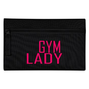 Gym Lady - Federtasche - Schwarz - Vorne