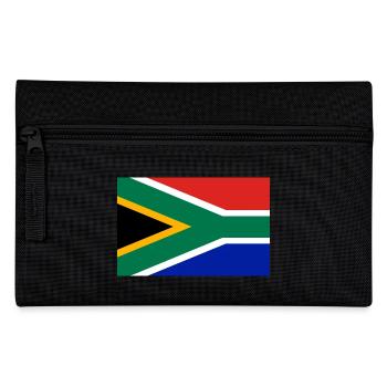 Drapeau de l’Afrique du Sud - Trousse - noir - Devant