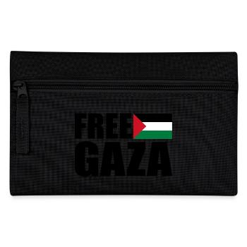 Free gaza - Pencil Case - black - Front
