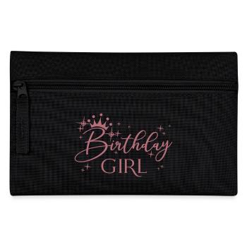 Anniversaire Fille Cool Fête d’anniversaire pour les enfants Filles - Trousse - noir - Devant