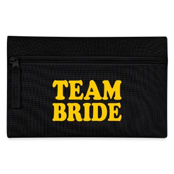 Team bride - Federtasche - Schwarz - Vorne