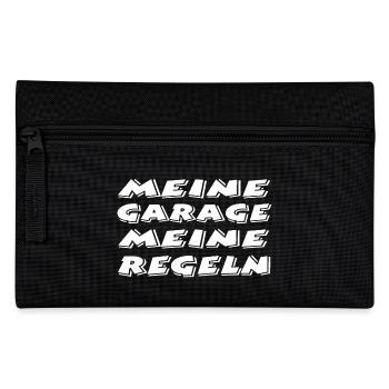 Garage - Federtasche - Schwarz - Vorne