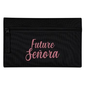 Future Señora Engagement Bridal Shower Wedding - Pencil Case - black - Front